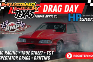 Introducing Mustang Week Texas Drag Day Event with HP Tuners